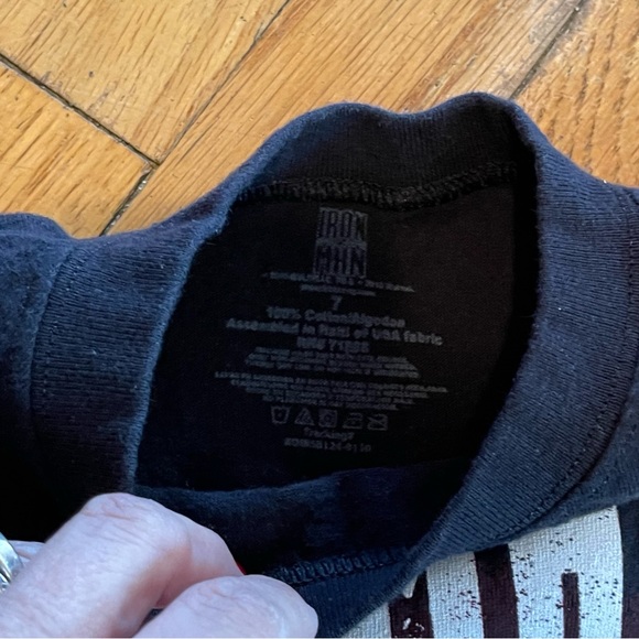 Iron Man 2 Muscle Shirt, Youth Size 7 - Picture 4 of 5